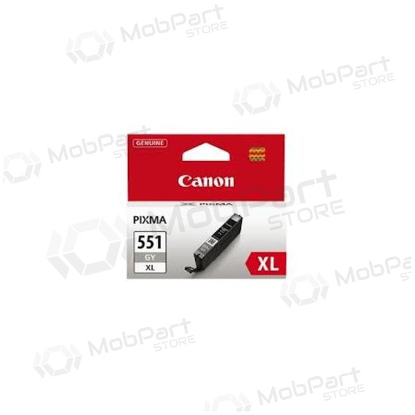 Canon CLI-551XL (6447B001), harmaa kasetti mustesuihkutulostimille