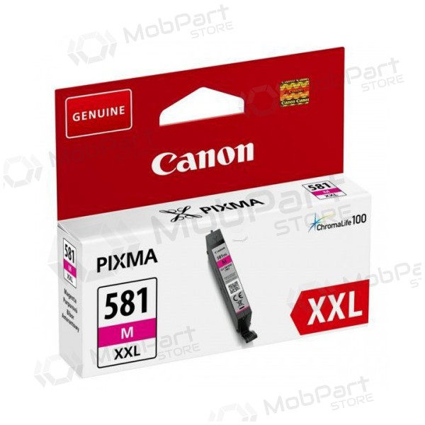 Canon CLI-581 XXL (1996C001), magenta mustekasetti mustesuihkutulostimille