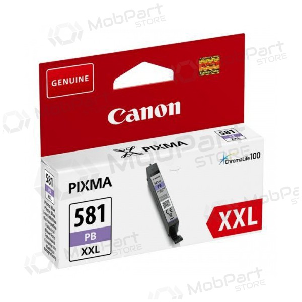 Canon CLI-581 XXL - 1999C001, valokuva sininen mustekasetti mustesuihkutulostimille