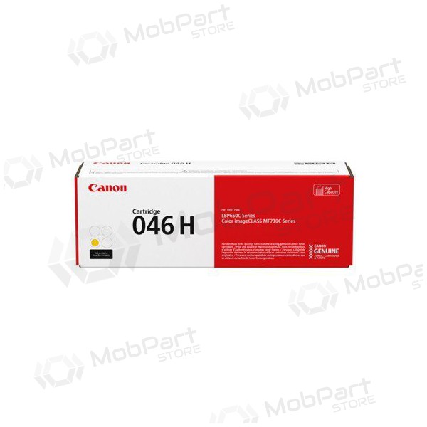 Canon CRG 046 HC (1251C002), keltain värikasetti lasertulostimille, 5000 sivua