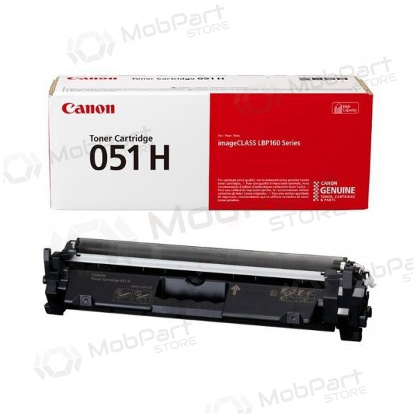 Canon CRG 051H (2169C002) musta värikasetti lasertulostimille, 4100 sivua.