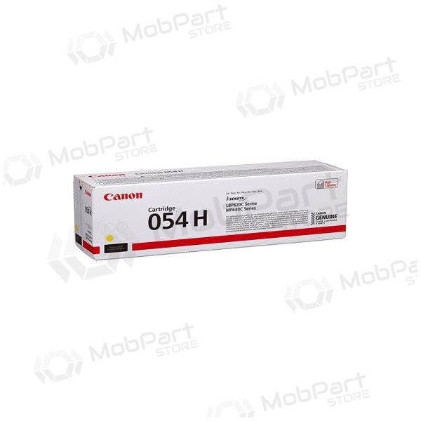 Canon CRG 054H (3025C002) keltainen kasetti lasertulostimille, 2300 sivut.