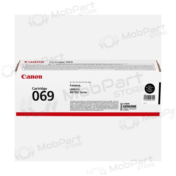 Canon CRG 069 (5094C002) Laserkasetti, Musta