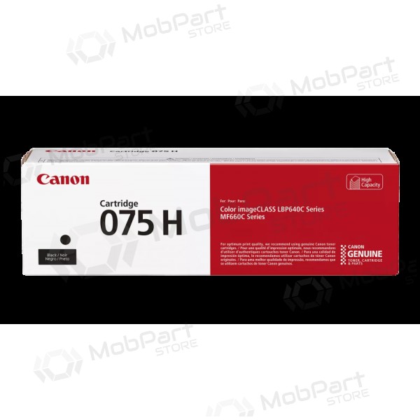 Canon CRG 075H BK (6369C002) Laserkasetti, Musta