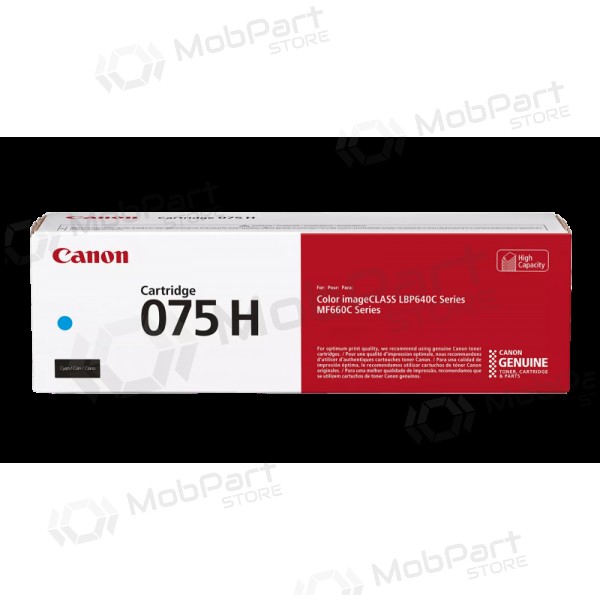Canon CRG 075H C (6368C002) Laserkasetti, Syaani