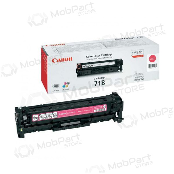 Canon CRG 718 (2660B002) purppura lasertulostimen kasetti, 2900 sivua