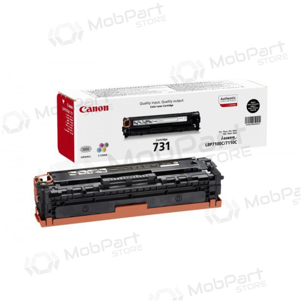 Canon CRG 731 (6272B002) musta värikasetti lasertulostimille, 1400 sivua