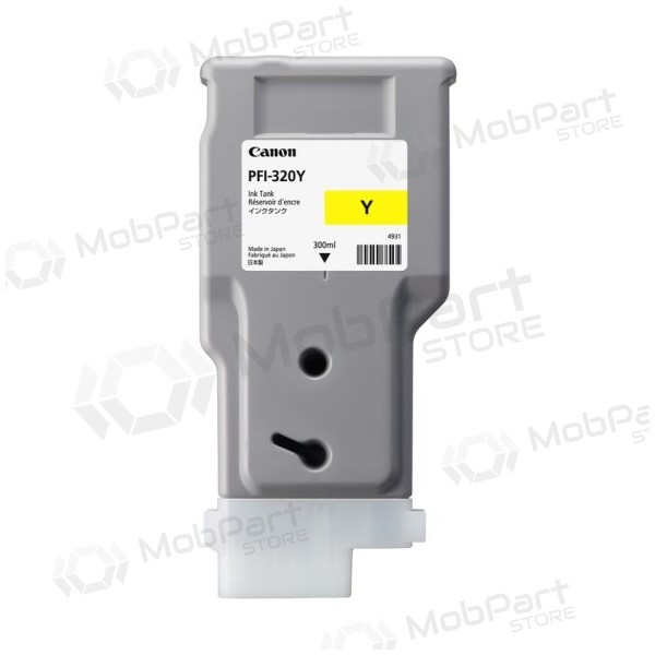 Canon PFI-320Y (2893C001) mustekasetti, keltainen