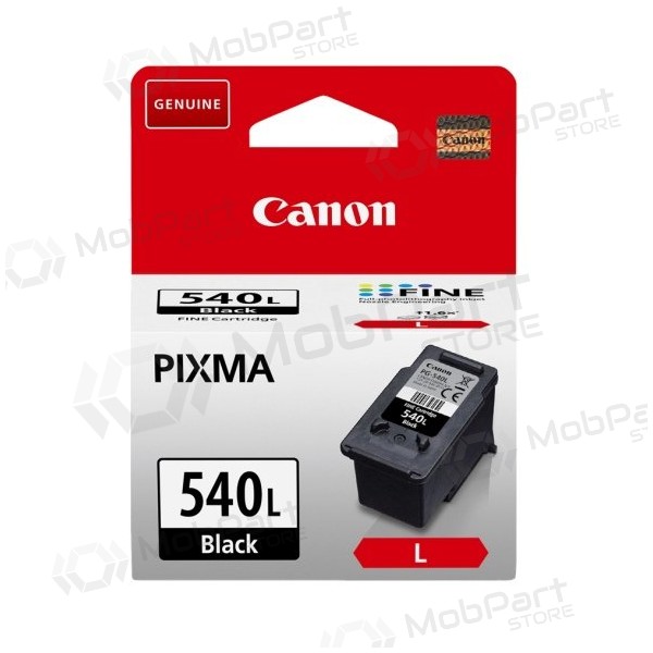 Canon PG-540L mustekasetti mustesuihkutulostimille, sopii PIXMA MX475, MX515, MX395, musta (300 sivua)
