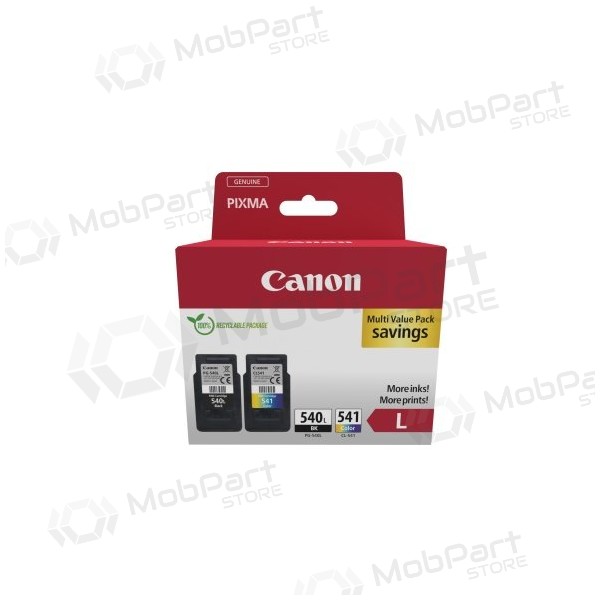 Canon PG540L/CL541XL (5224B013) mustekasettisarja, BK/CMY