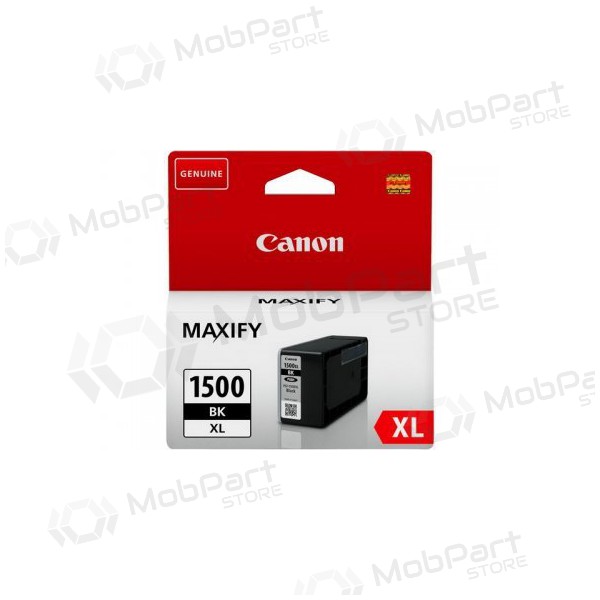 Canon PGI-1500 XL (9182B001), musta kasetti mustesuihkutulostimille