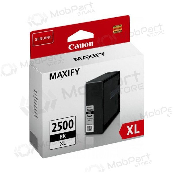 Canon PGI-2500 XL (9254B001), musta kasetti mustesuihkutulostimille
