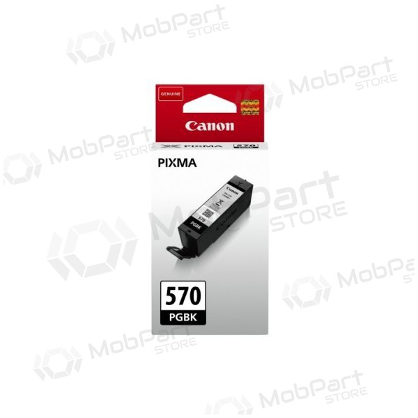 Canon PGI-570BK (0372C001), musta kasetti mustesuihkutulostimille, 300 sivut.