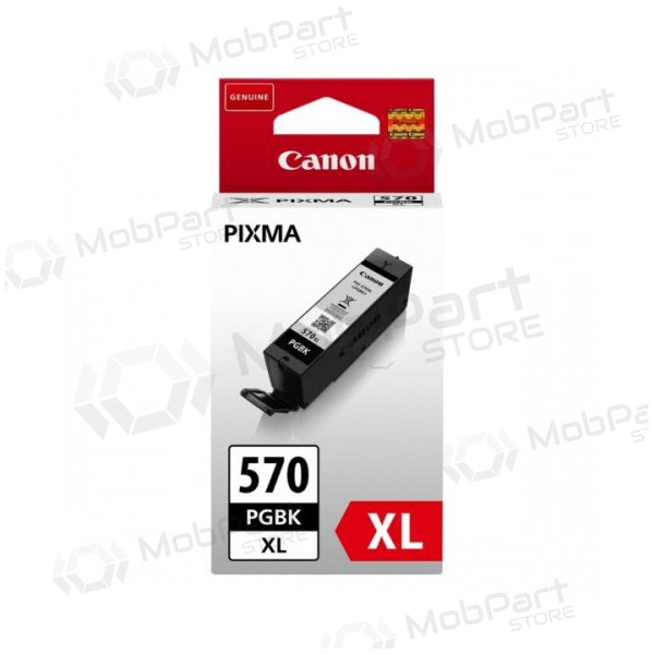 Canon PGI-570XL PGBK (0318C001), musta mustekasetti mustesuihkutulostimiin, 500 sivua.