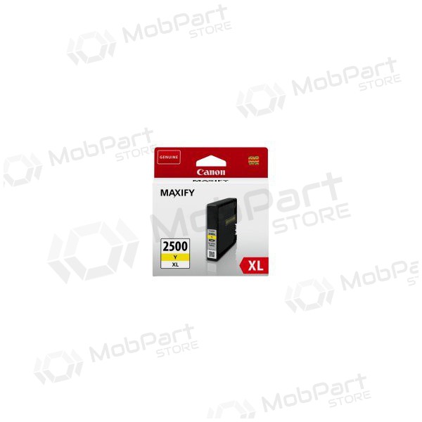 Canon PGI2500 XL (9267B001), keltainen mustekasetti mustesuihkutulostimiin
