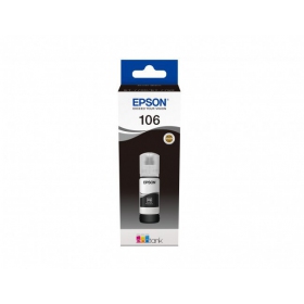 Epson 106 (C13T00R140), valokuvamusta mustekasetti mustesuihkutulostimille, 70 ml