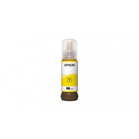 Epson 108 EcoTank (C13T09C44A) mustepullo, keltainen