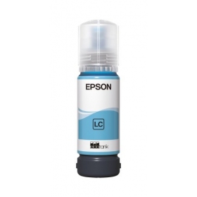 Epson 108 EcoTank (C13T09C54A) mustepullon täyttöpakkaus, vaaleansininen