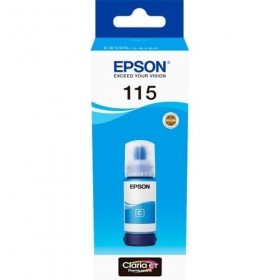 Epson 115 EcoTank (C13T07D24A) Musteen täyttöpullo, syaani