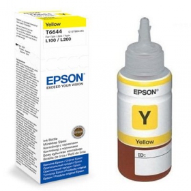 Epson (C13T66444A), keltainen mustekasetti mustesuihkutulostimille