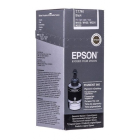 Epson Pigment Bottle (C13T77414A), musta värikasetti mustesuihkutulostimille