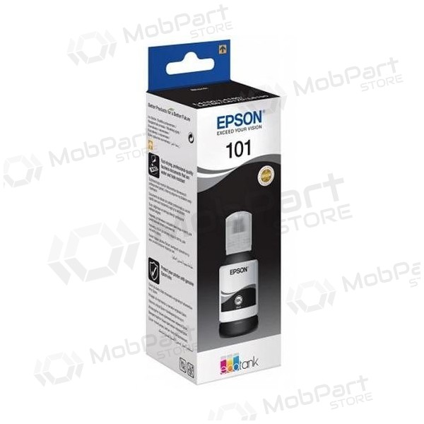 Epson 101 EcoTank (C13T03V14A) mustepullo, musta