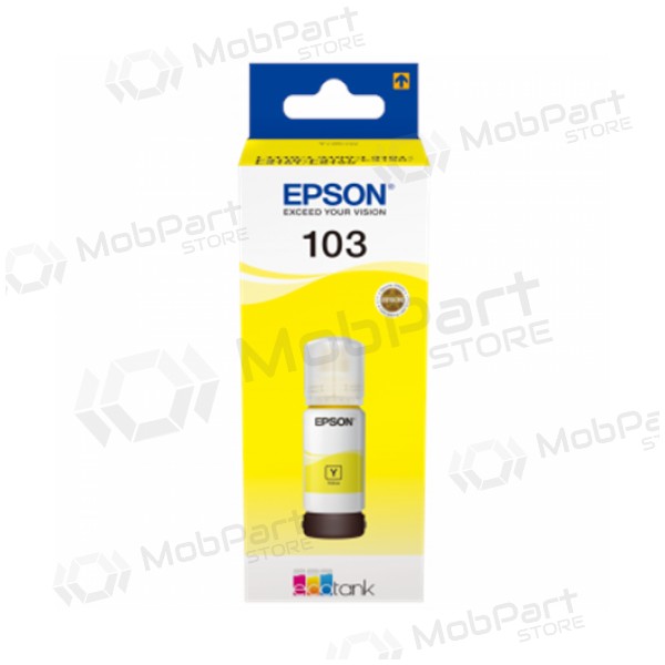 Epson 103 EcoTank (C13T00S44A) Musteen täyttöpullo, keltainen