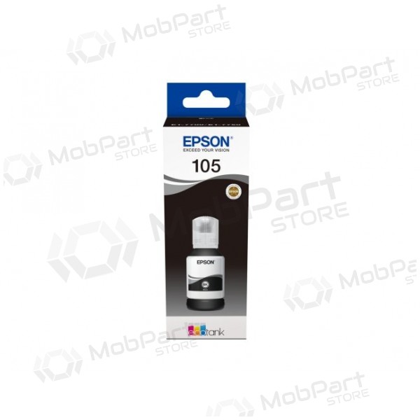 Epson 105 EcoTank (C13T00Q140) mustepullo, musta