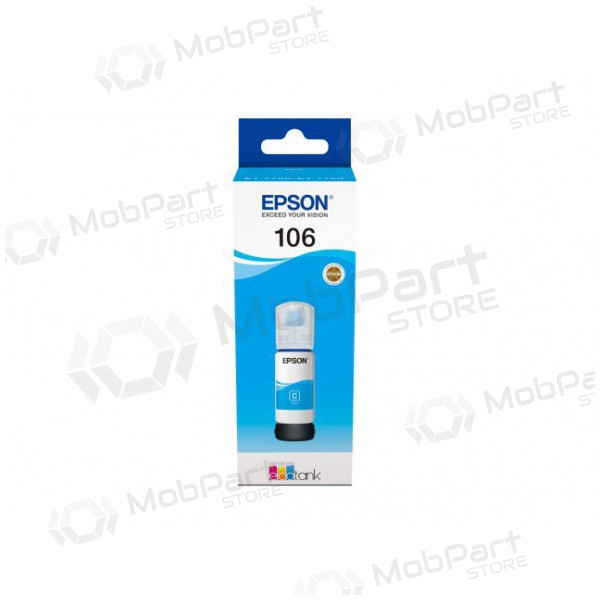 Epson 106 (C13T00R240), sininen värikasetti mustesuihkutulostimille, 70 ml