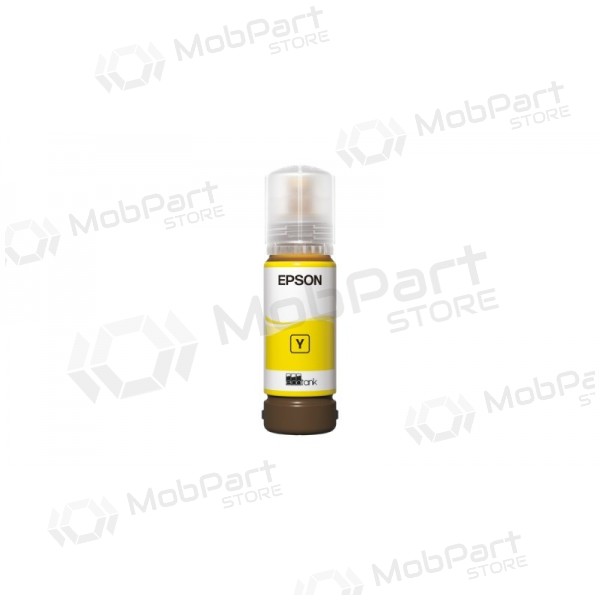 Epson 108 EcoTank (C13T09C44A) mustepullo, keltainen