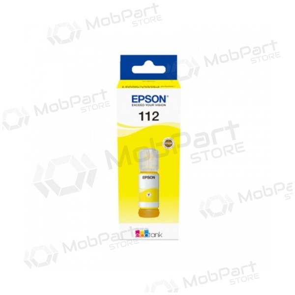 Epson 112 EcoTank (C13T06C44A) musteen täyttöpullo, keltainen