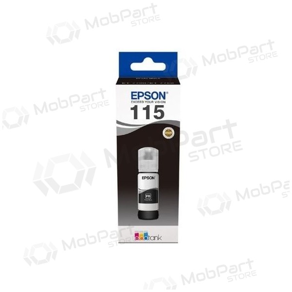 Epson 115 EcoTank (C13T07C14A) musteen täyttöpullo, musta