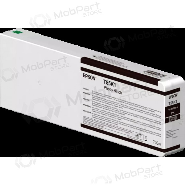 Epson T55K1 (C13T55K100) mustekasetti, Photo Black