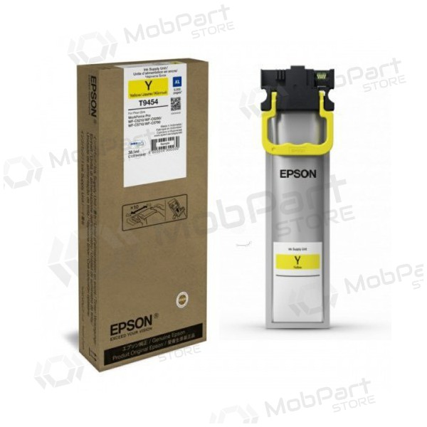Epson XL (C13T945440), keltain mustekasetti mustesuihkutulostimille, 5000 sivua.