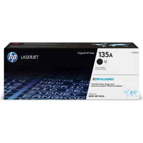 HP 135A (W1350A), musta värikasetti lasertulostimille, 1100 sivua