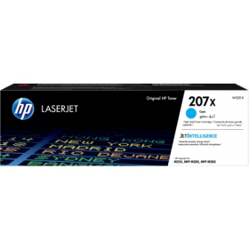 - HP 207X W2211X, syaani värikasetti lasertulostimille