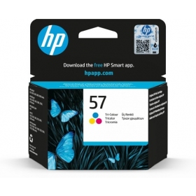 HP 57 kolmivärinen (C6657AE) mustekasetti, CMY - (SPEC)