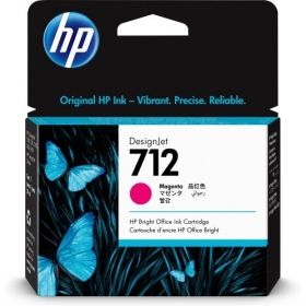 HP 712 (3ED68A) mustekasetti, purppura (SPEC)