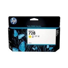 HP 728 (F9J65A) mustekasetti, keltainen