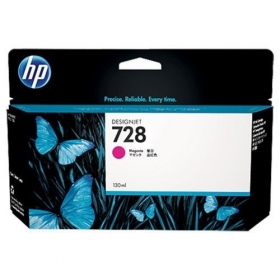 HP 728 (F9J66A) Mustekasetti, Purppura