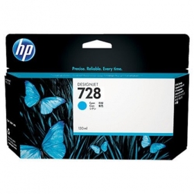 HP 728 (F9J67A) mustekasetti, syaani