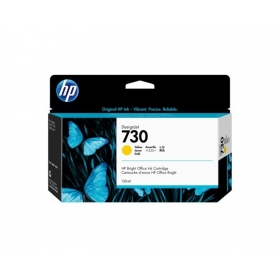 HP 730 (P2V64A) mustekasetti, keltainen