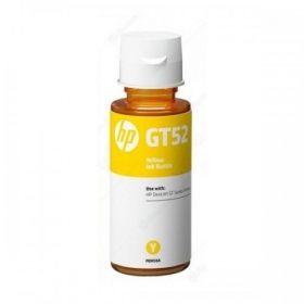 HP GT52 (M0H56AE) mustepullo, keltainen