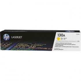 HP No.130A (CF352A), keltain värikasetti lasertulostimille, 1000 sivua.