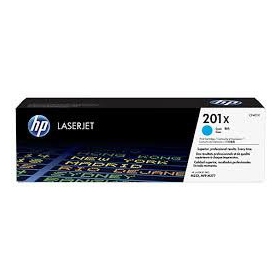 - HP No.201X HC (CF401X), sininen värikasetti lasertulostimiin, 2300 sivua.
