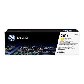 HP No.201X HC (CF402X), keltainen värikasetti lasertulostimille, 2300 sivua.