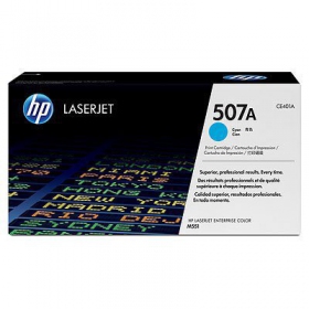 HP No.507A (CE401A), taivaansininen kasetti lasertulostimille, 6000 sivut.