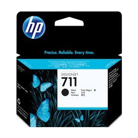 HP No.711 HC - CZ133A, musta mustekasetti mustesuihkutulostimille
