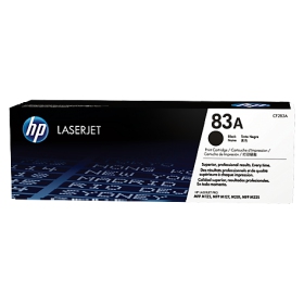 - HP No.83A (CF283A), juoda kasetė lazeriniams spausdintuvams, 1500 psl.