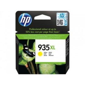 HP No.935XL (C2P26AE), keltain mustekasetti mustesuihkutulostimille, 825 sivua.